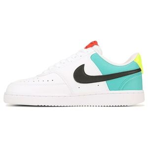 Nike White and Teal Sneakers